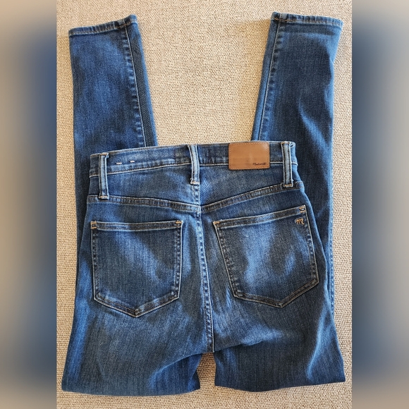 MADEWELL 10" HIGH-RISE SKINNY JEANS - Picture 3 of 6